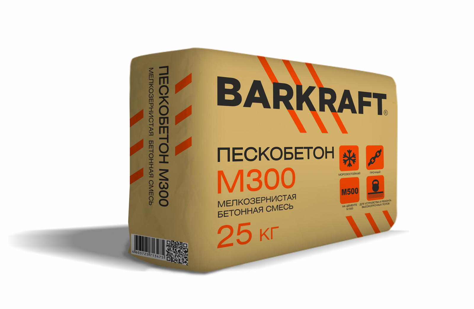 ПЕСКОБЕТОН М300 BARKRAFT, 25 КГ